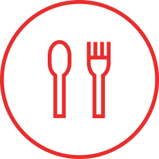 Reservas e pagamento em refeitórios