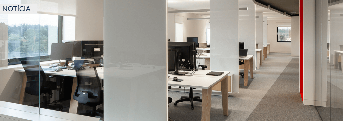 Novas instalações do escritório da Maia