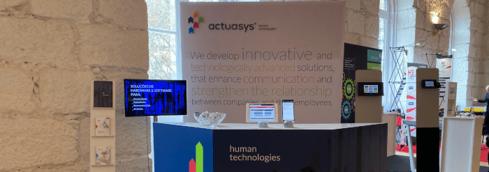 Stand Actuasys no Porto RH Meeting