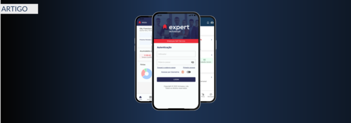 aplicação para telemóvel para gestão de assiduidade